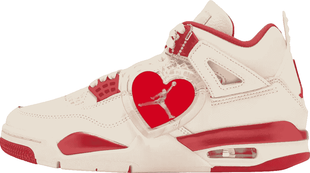 Air Jordan 4 Valentine's Day Sierra Red (W)
