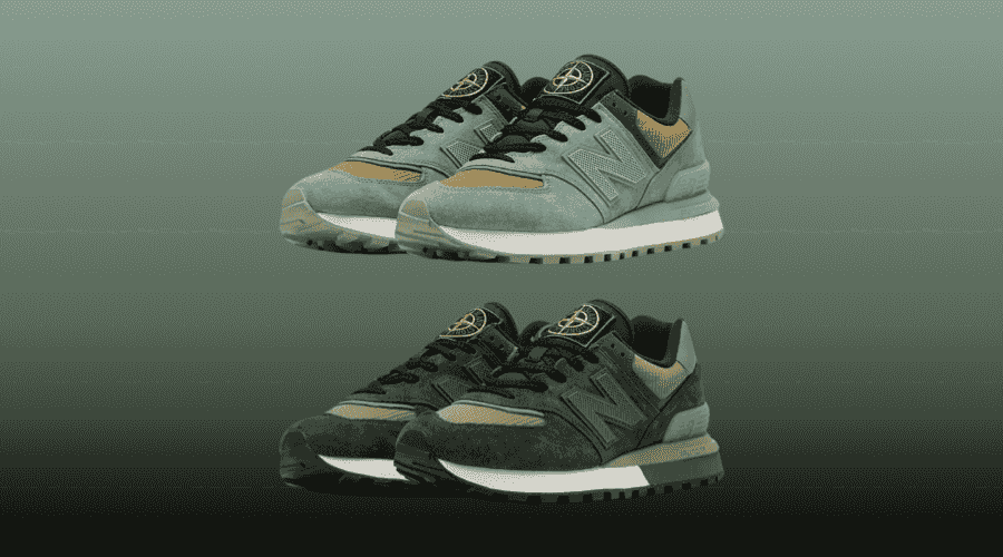 Two New Stone Island New Balance 574 Returning