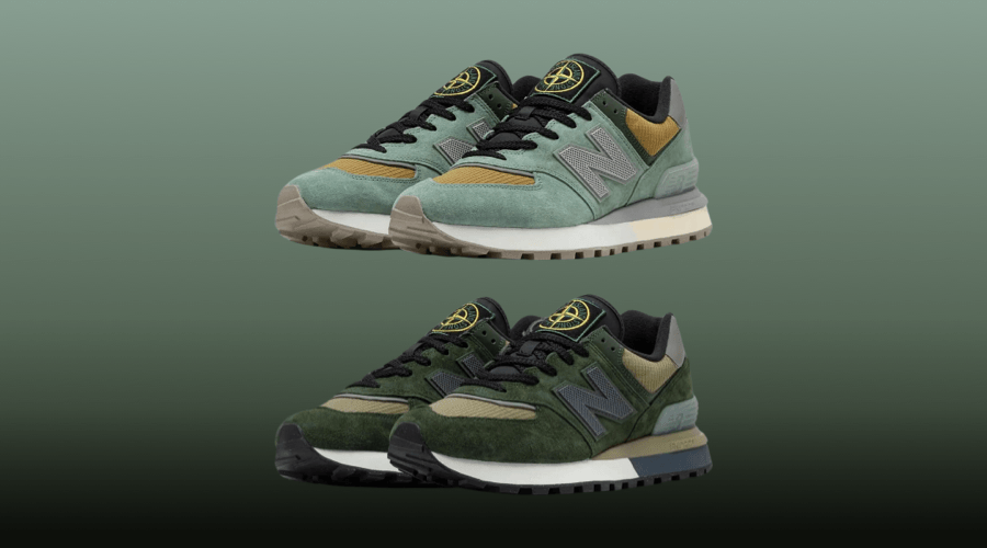 Two New Stone Island New Balance 574 Returning