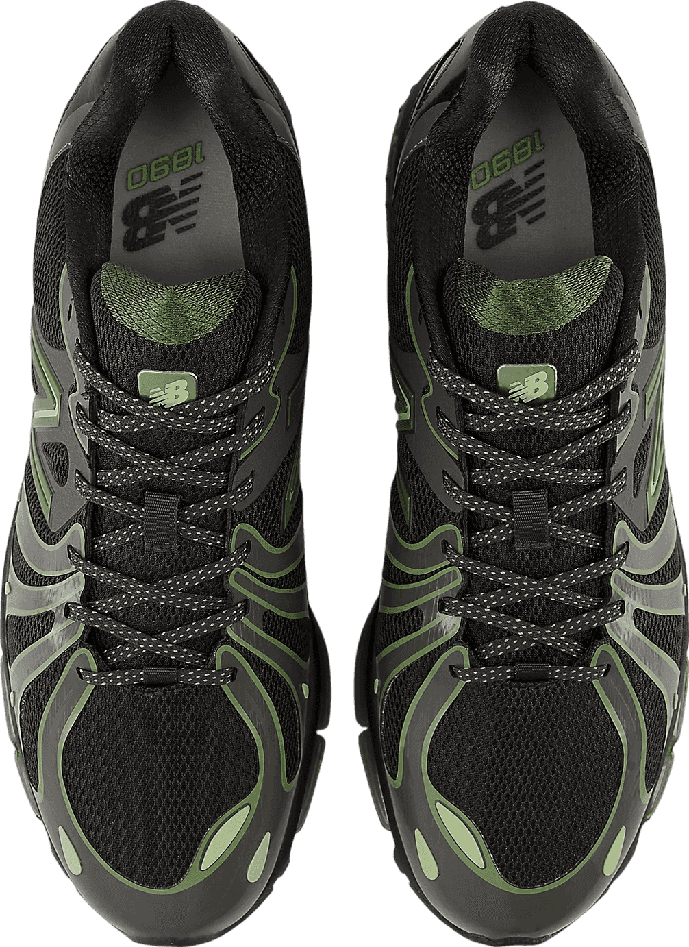 New Balance 1890 Faded Black/Utility Green