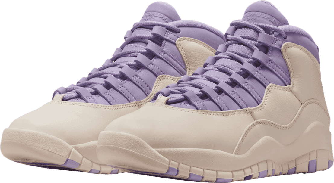 Air Jordan 10 Chalk/Hydrangeas (W)