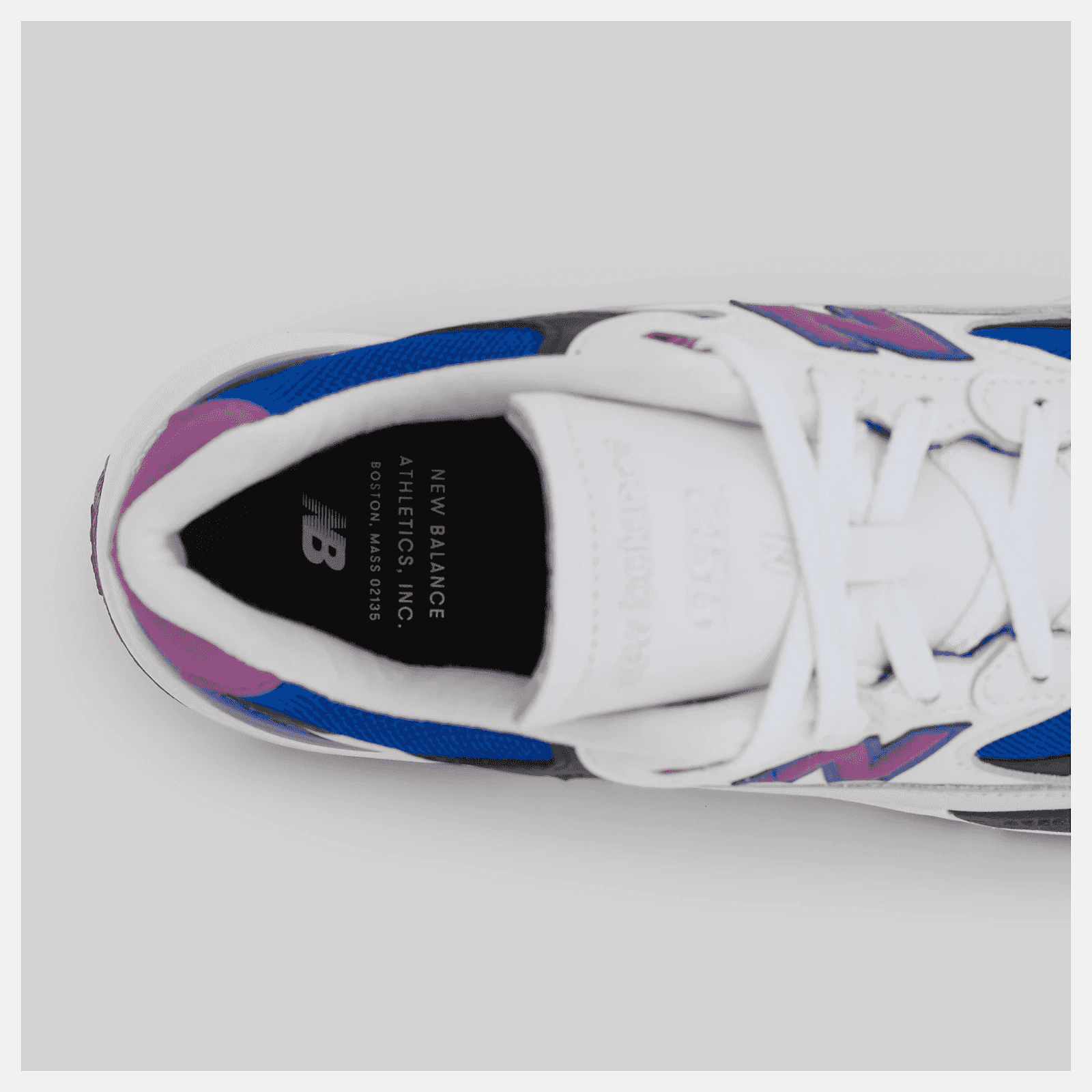 New Balance 992 MiUSA White/Royal/Purple Fuchsia