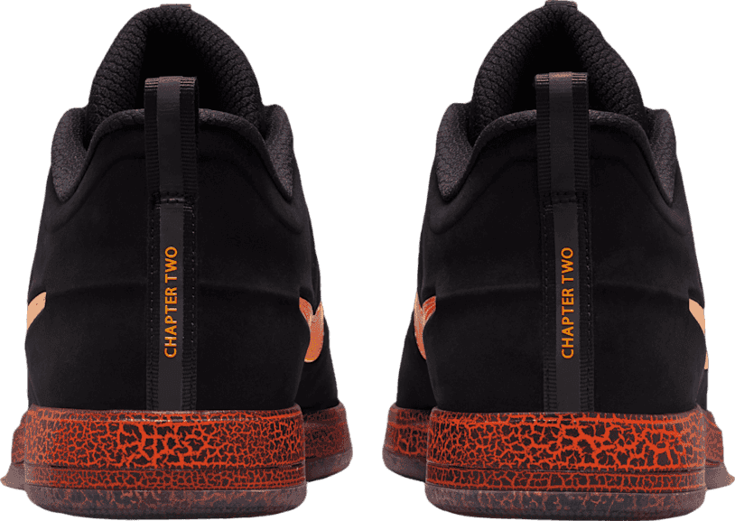 Nike Book 2 Rising Black/Safety Orange