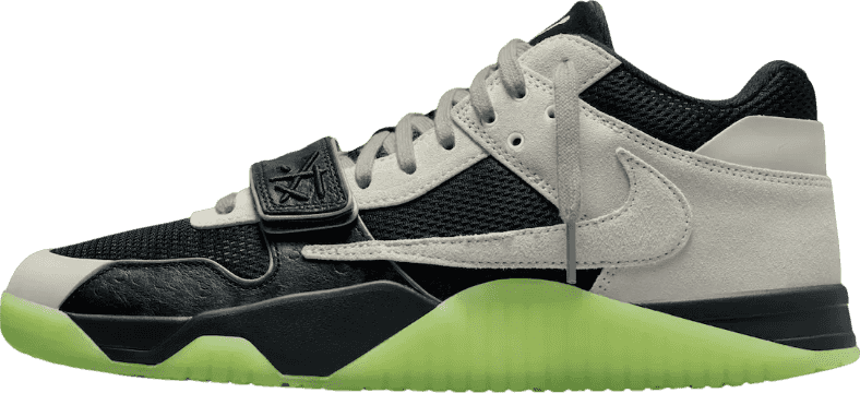 Chase B x Travis Scott x Jordan Jumpman Jack Black/Night Silver