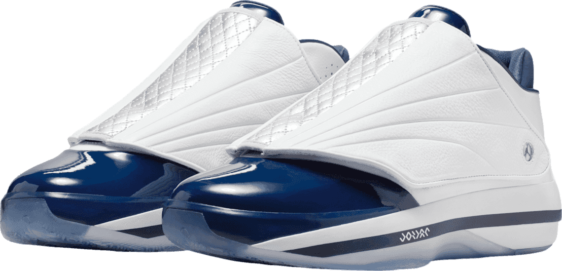 Jordan 40-16 White/Midnight Navy