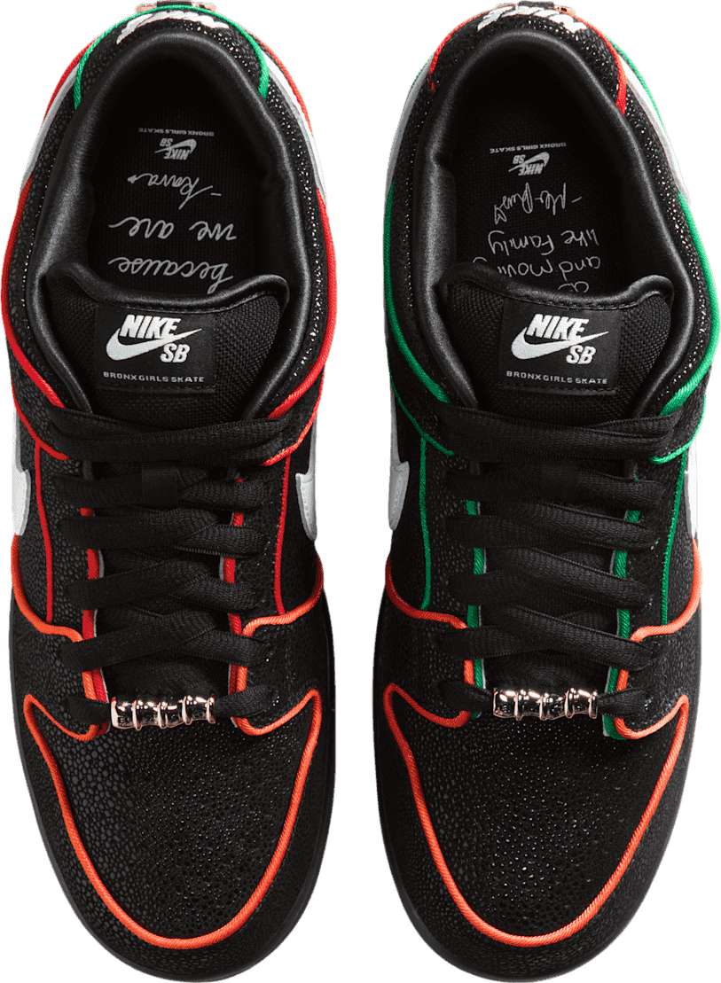 Bronx Girls Skate x Nike SB Dunk Low Black/Red