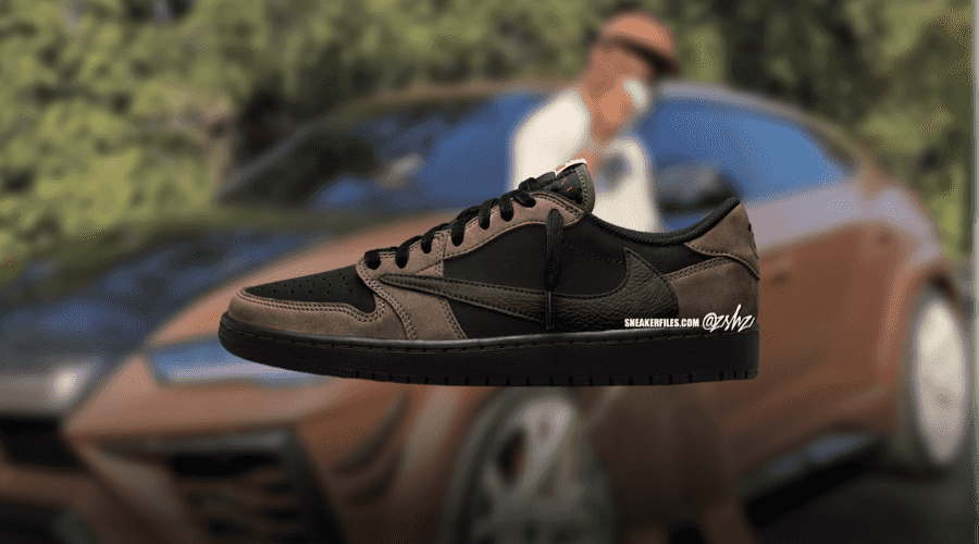 Travis Scott AJ1 Low OG Velvet Brown drops Spring 2025