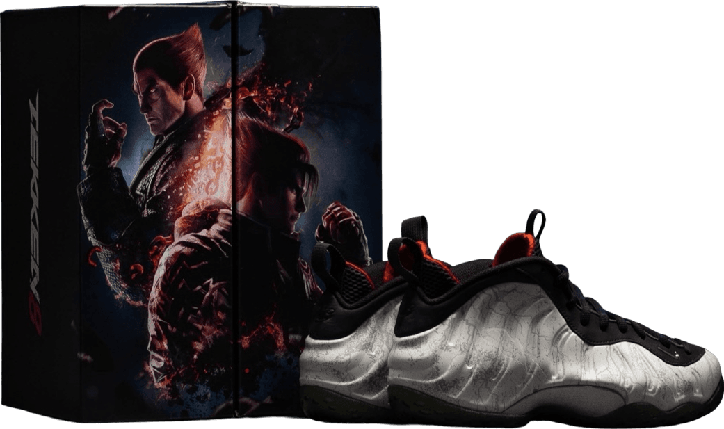 TEKKEN 8 x Nike Air Foamposite One Jin Kazama