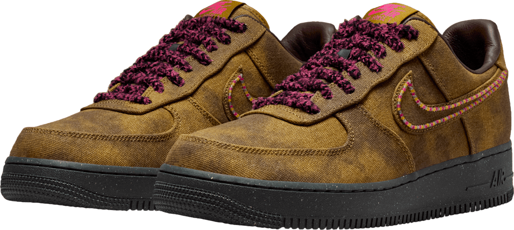 Nike Air Force 1 Low '07 Desert Moss/Fierce Pink