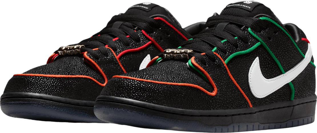 Bronx Girls Skate x Nike SB Dunk Low Black/Red