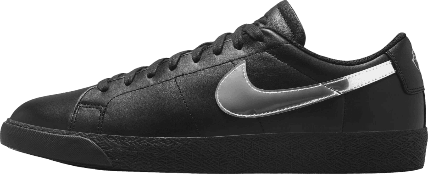 Dancer Skateboards x Nike SB Zoom Blazer Low Black/Metallic Silver