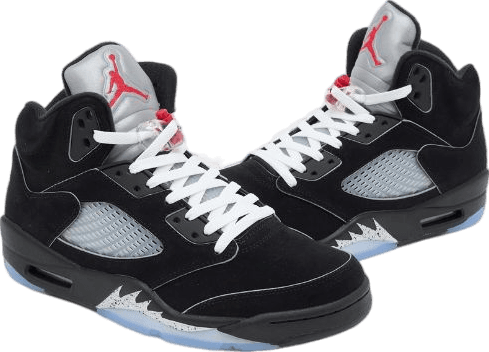 Air Jordan 5 Black Metallic Reimagined