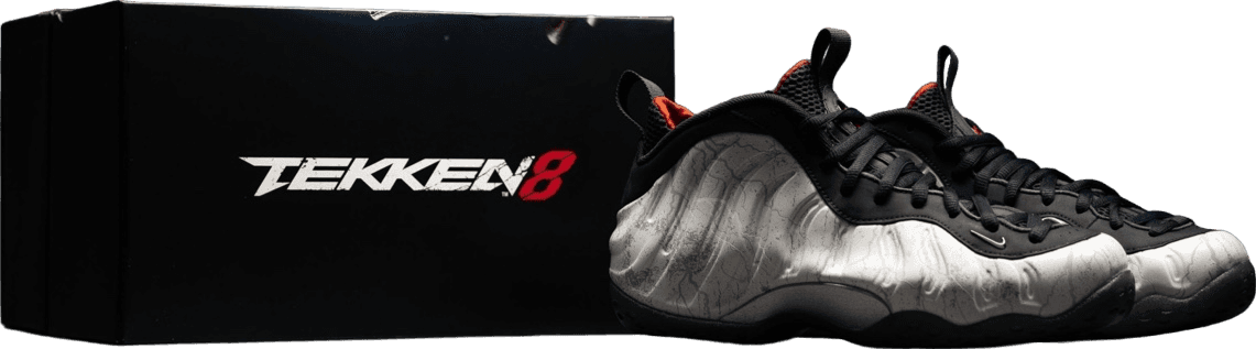 TEKKEN 8 x Nike Air Foamposite One Jin Kazama