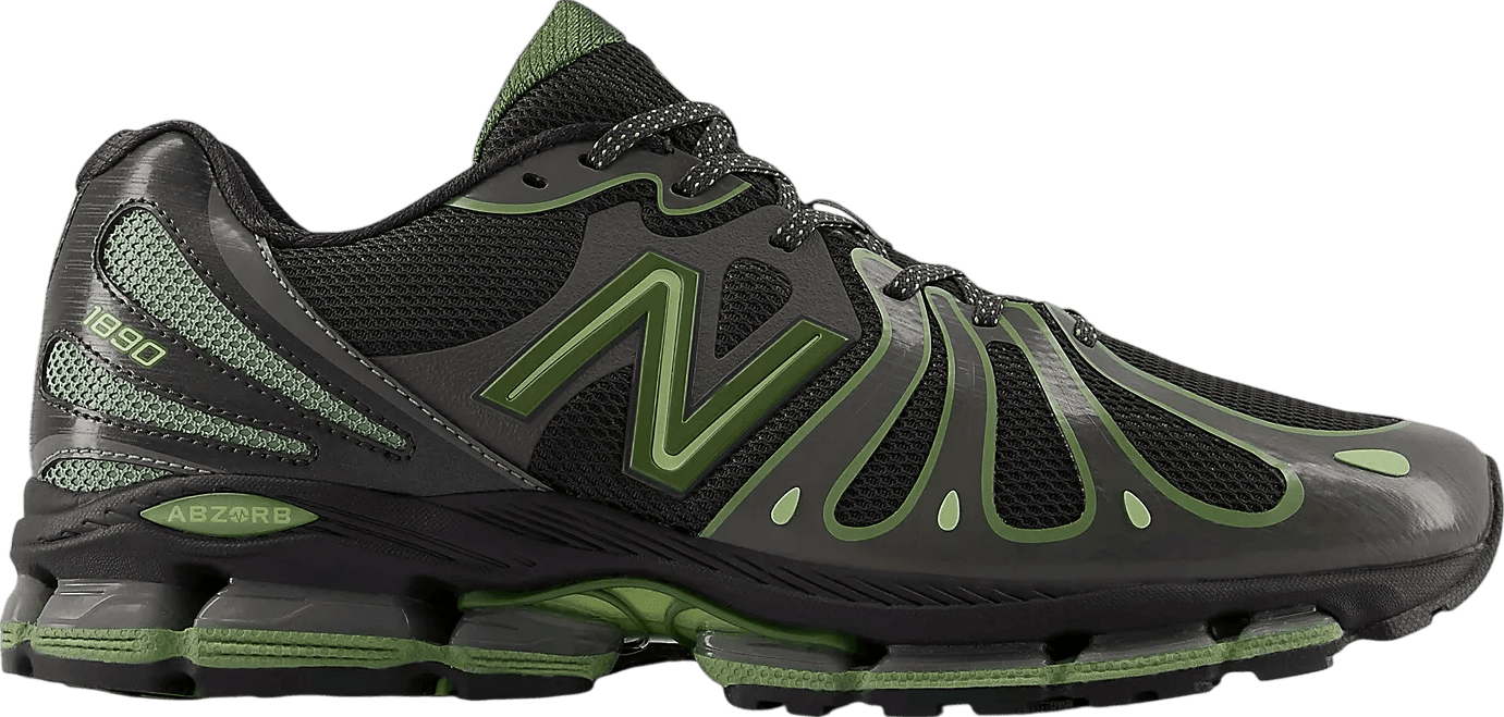 New Balance 1890 Faded Black/Utility Green