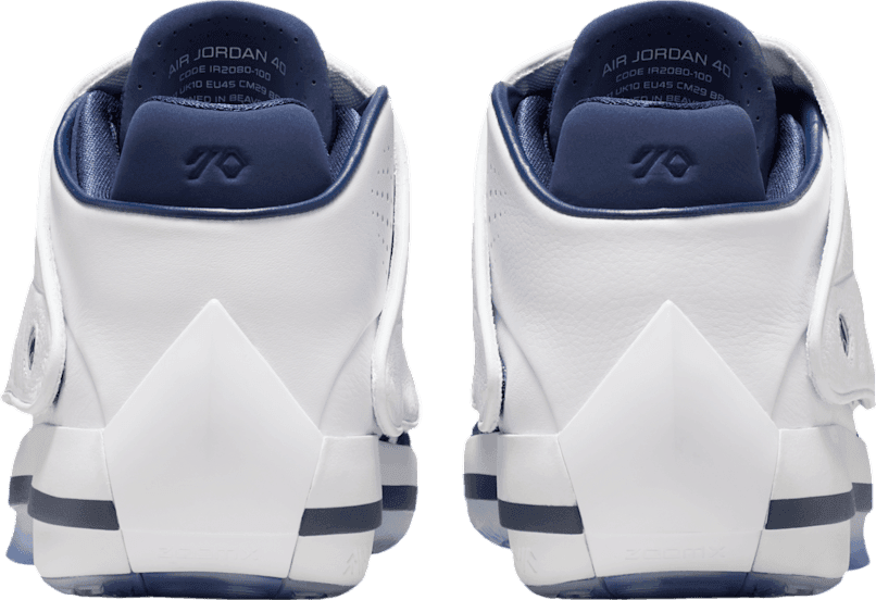 Jordan 40-16 White/Midnight Navy