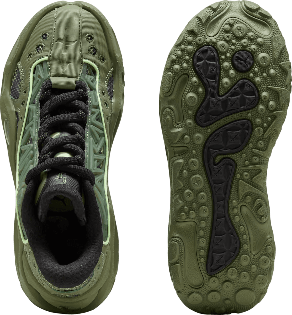 LaMelo Ball x Puma LaFrancé RNR Avocado Green