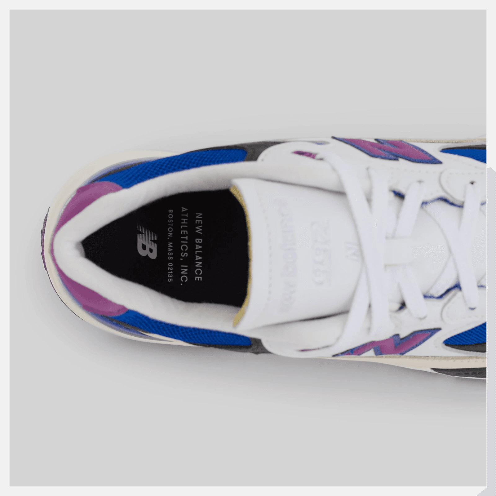 New Balance 992 MiUSA White/Royal/Purple Fuchsia
