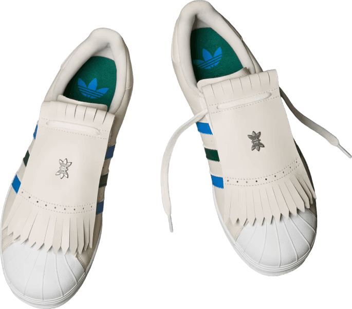 Adidas Rolling Links Superstar Spikeless Golf White