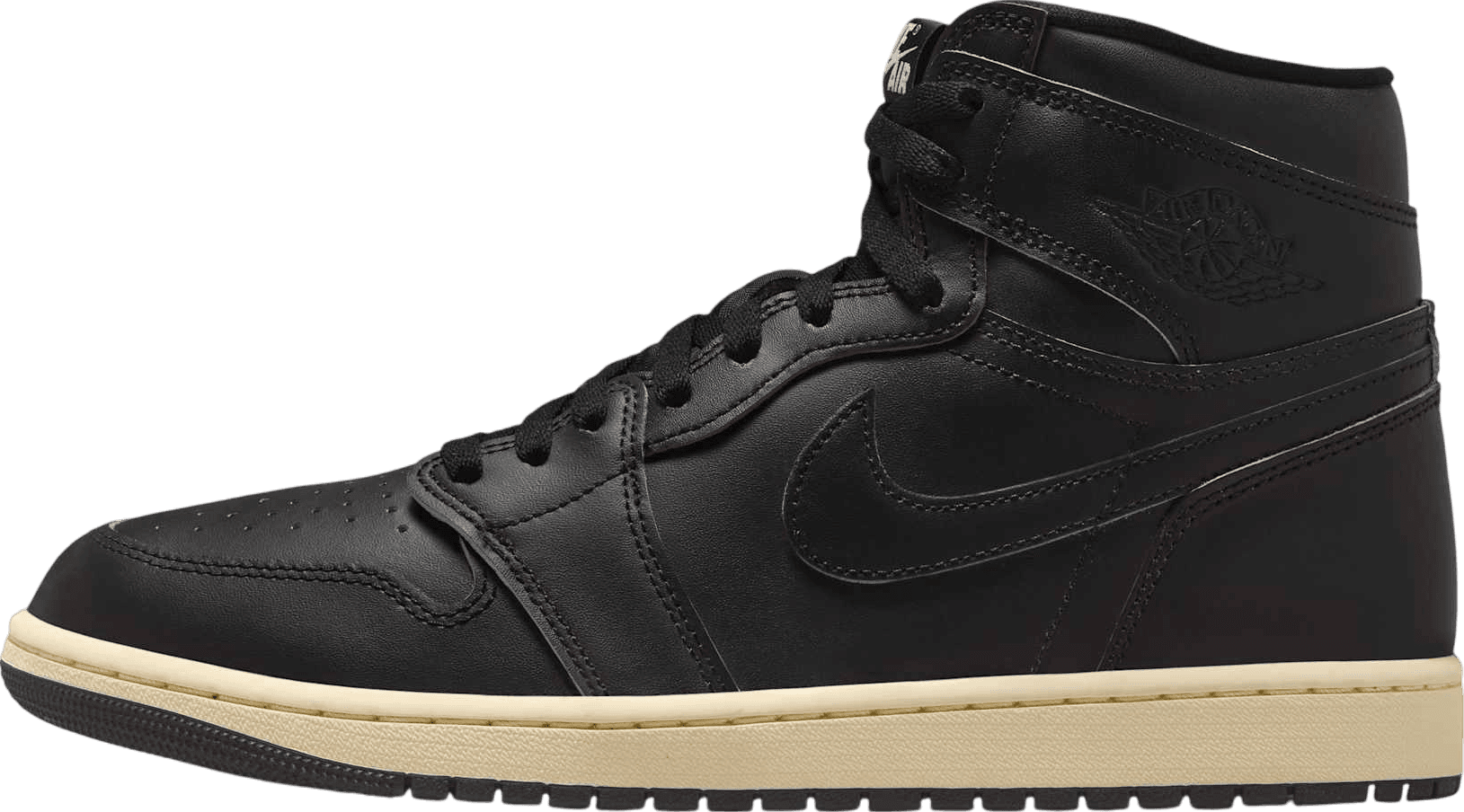 Air Jordan 1 High Black/Muslin