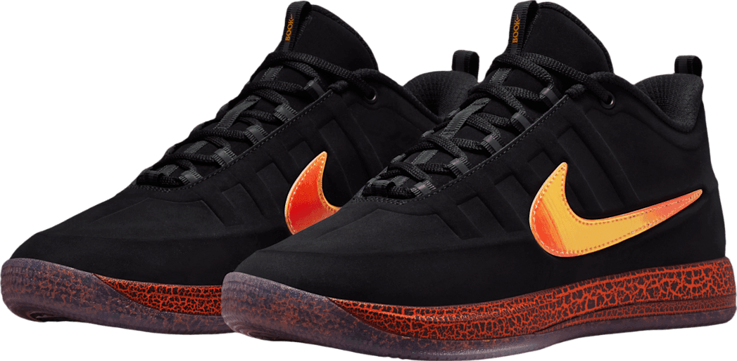 Nike Book 2 Rising Black/Safety Orange