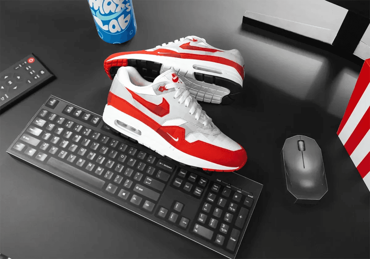 Nike Air Max 1 Low Poly University Red