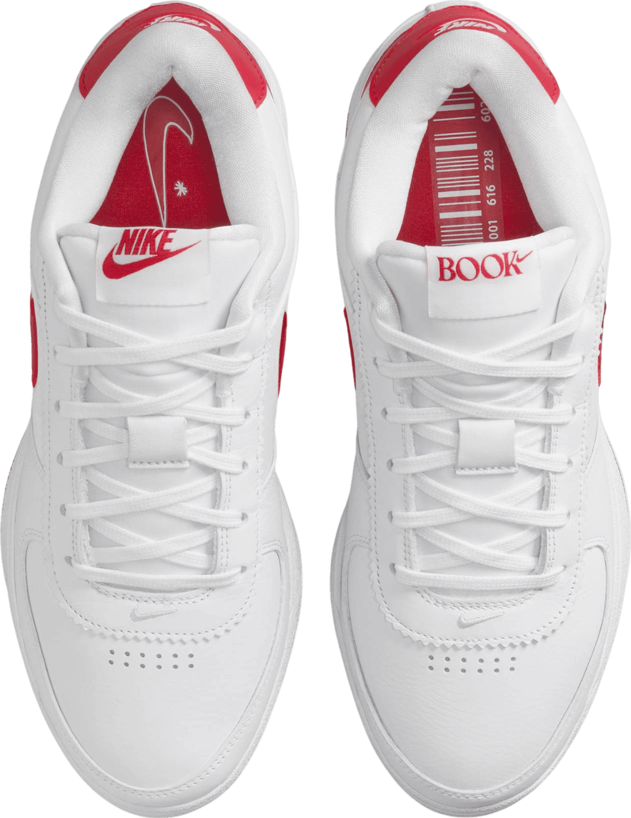 Nike Book 1 Cortez White/Varsity Red