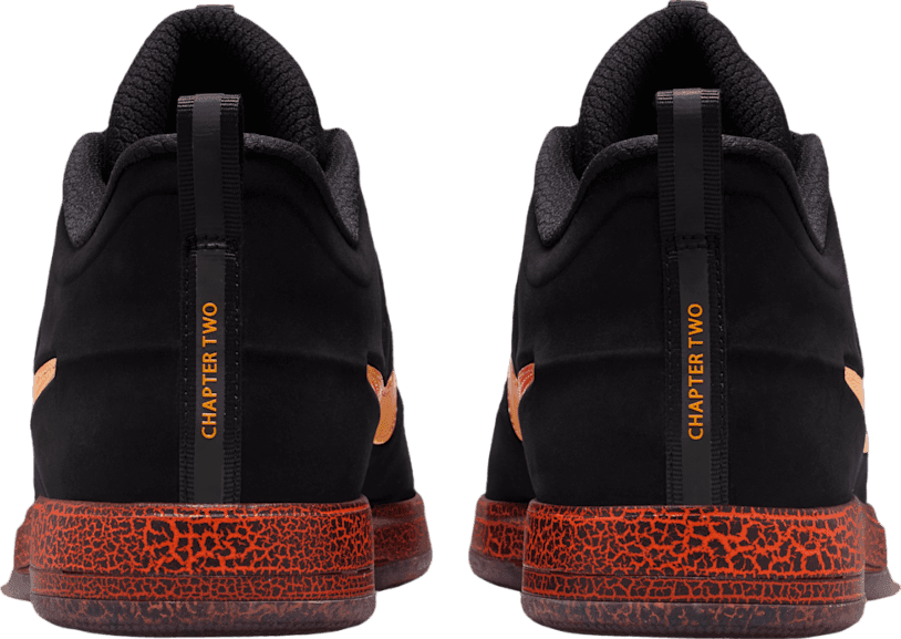 Nike Book 2 Rising Black/Safety Orange