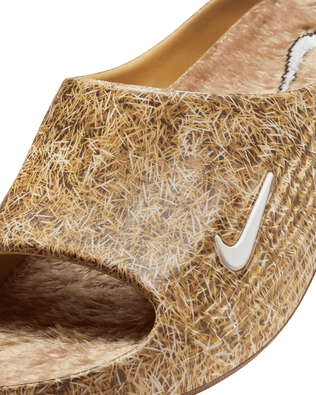 Nike ReactX Rejuven8 Slides Wheat/Gum Dark Brown
