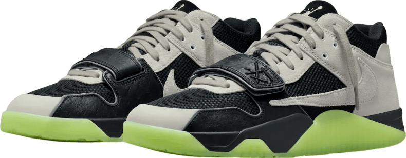 Chase B x Travis Scott x Jordan Jumpman Jack Black/Night Silver