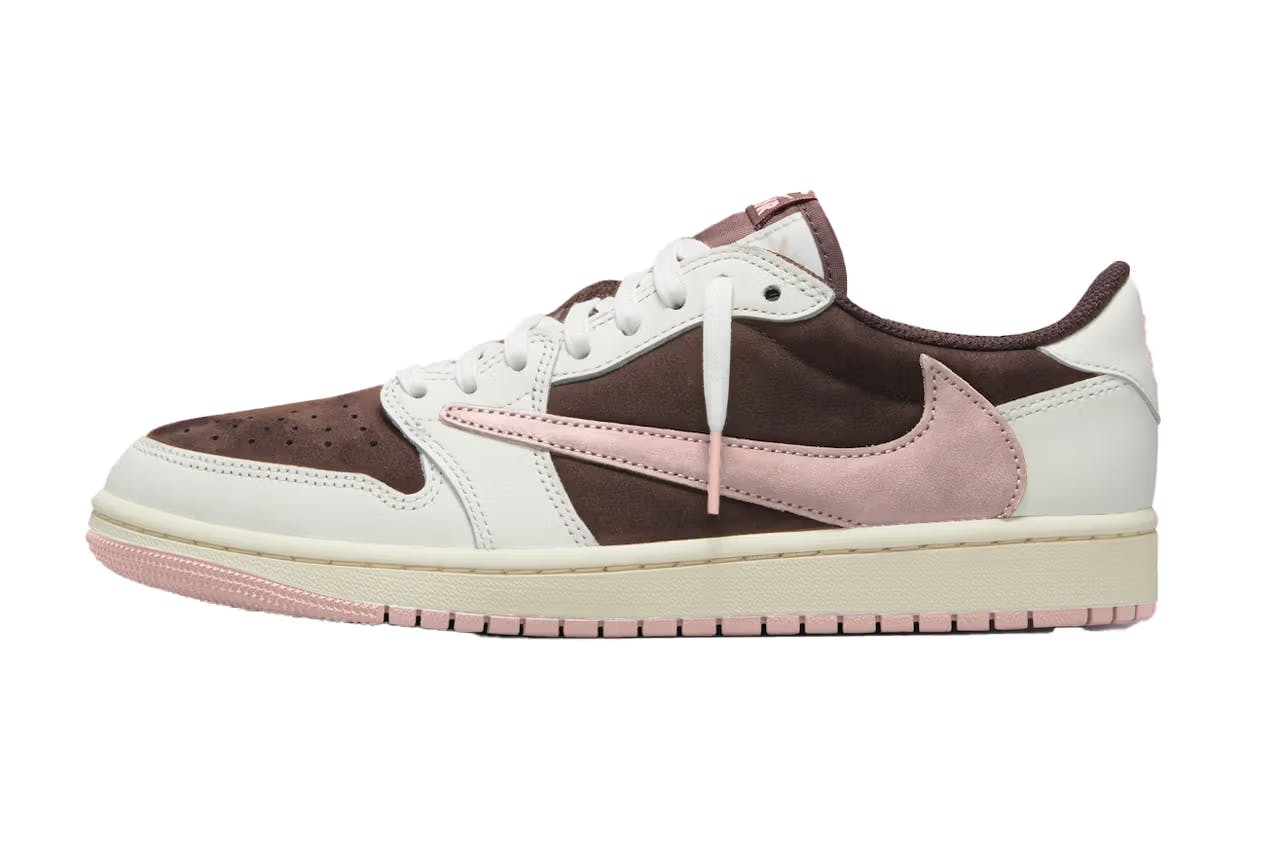 Travis Scott Air Jordan 1 Low OG Pony/Pink Oxford (W) 