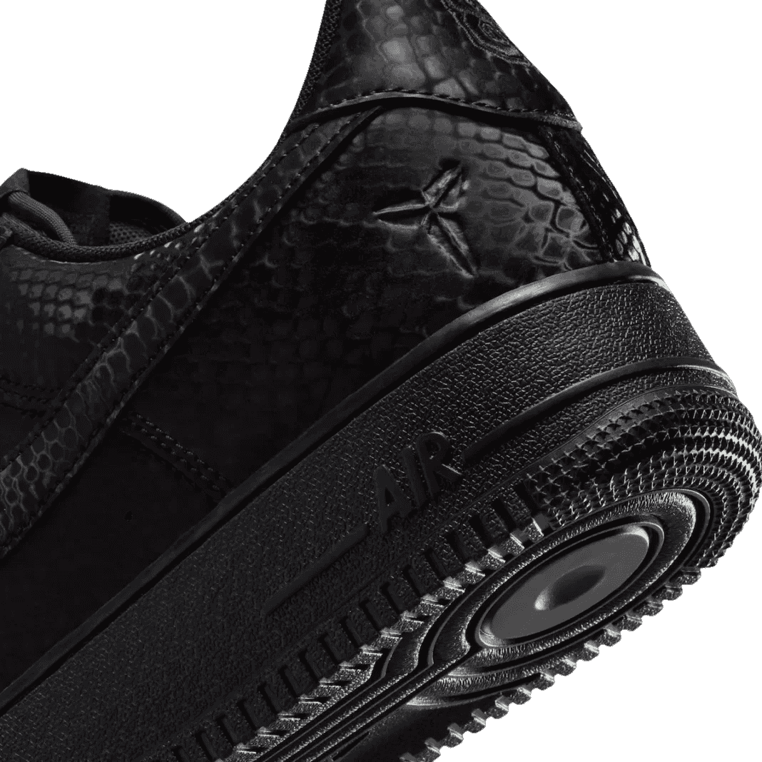 Kobe Bryant x Nike Air Force 1 Low Forever Black