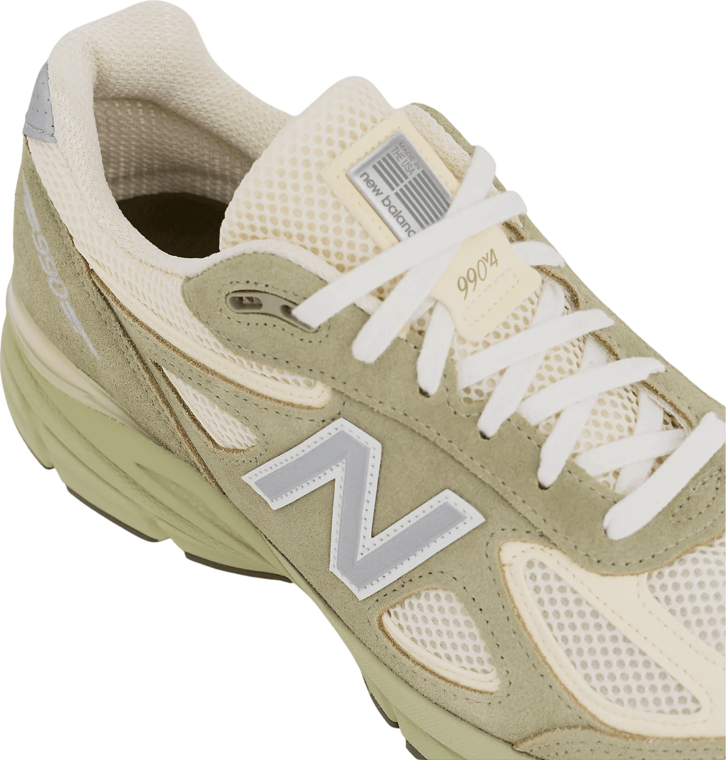 New Balance 990v4 MiUSA Olive Leaf
