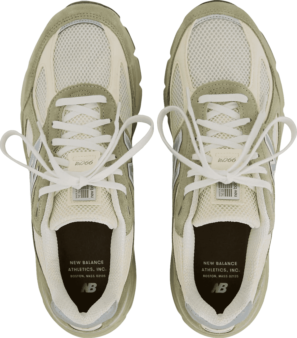 New Balance 990v4 MiUSA Olive Leaf