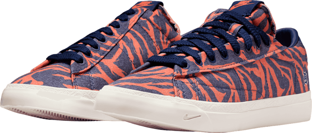 Devin Booker x Nike Blazer Low Detroit Tigers Safety Orange/Blue Void