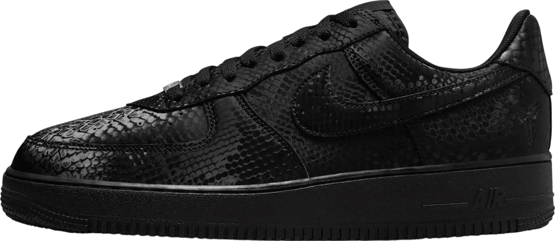 Kobe Bryant x Nike Air Force 1 Low Forever Black