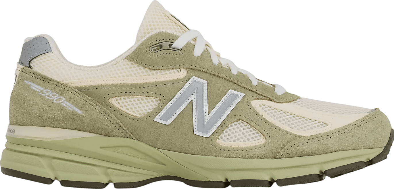 New Balance 990v4 MiUSA Olive Leaf